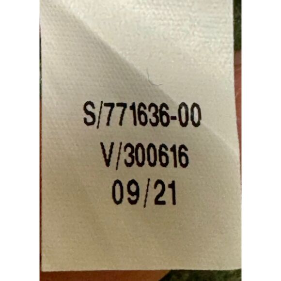 OLD NAVY Wool Blend Boat-Neck Heathered Pointelle-Knit Sweater, Olive, Sz 2X - Picture 9 of 9